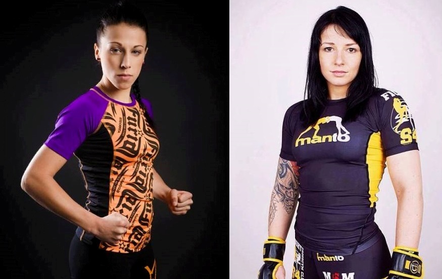Joanna Jędrzejczyk i Izabela Badurek
