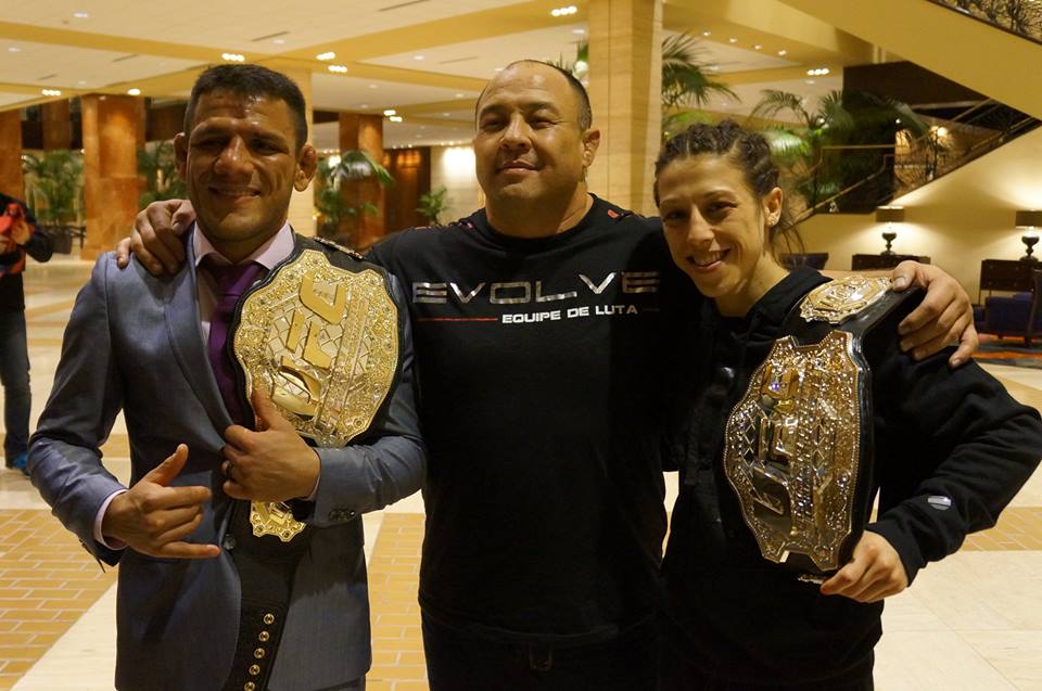 fot. Facebook Joanny Jędrzejczyk - UFC 185 Jędrzejczyk i dos Anjos