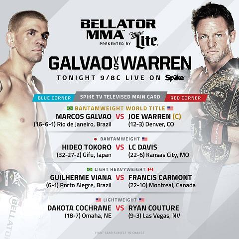 Bellator 135 poster