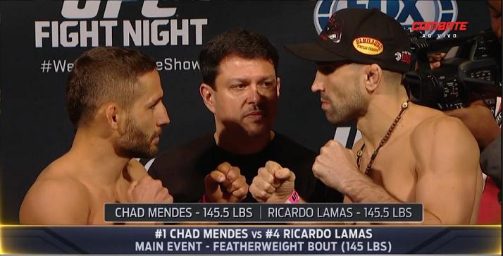 Mendes vs Lamas