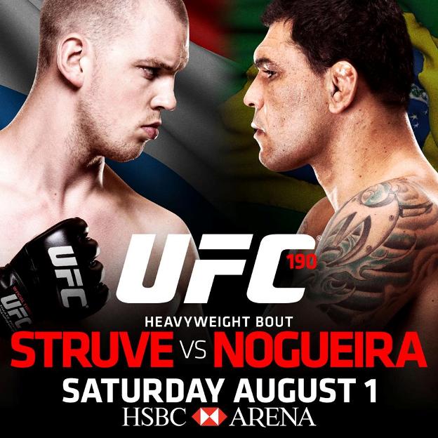 UFC 190 Nogueira vs Struve