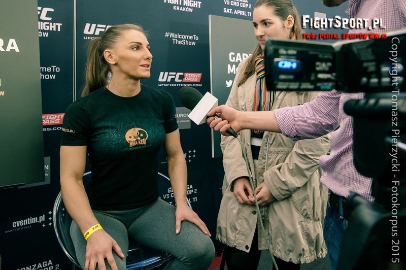 fot. Tomasz Pierzycki - UFC Kraków Alexandra Albu