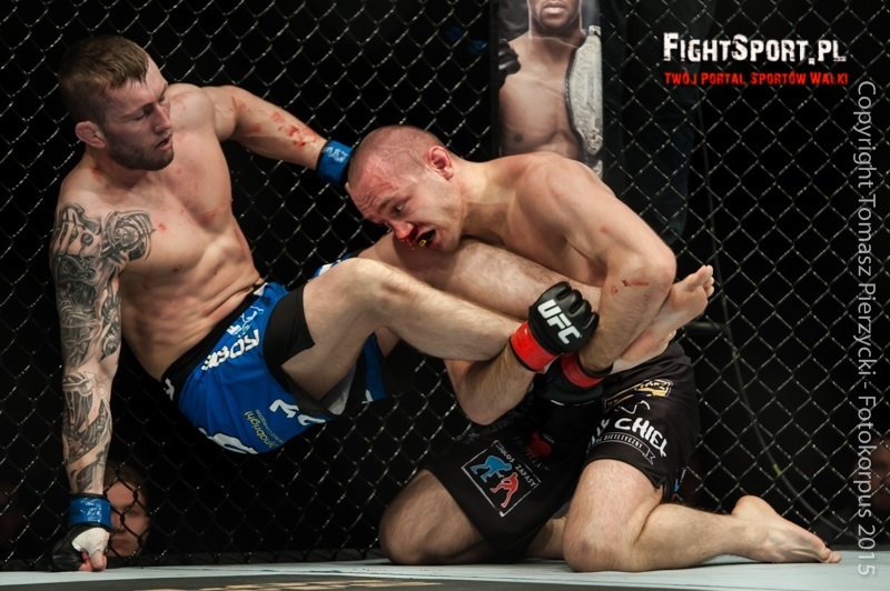 fot. Tomasz Pierzycki - Marcin Bandel na UFC Kraków