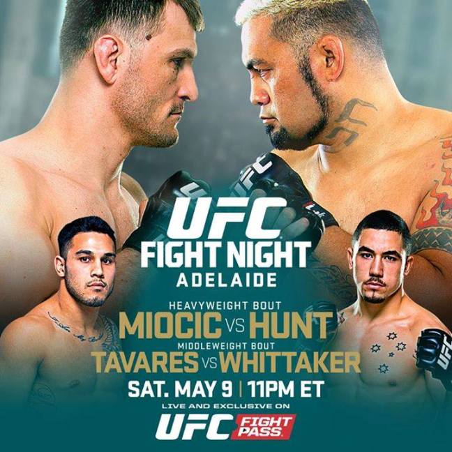 UFC Fight Night 65 Miocic vs. Hunt