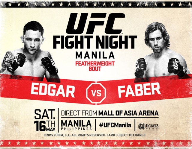 UFC Fight Night 66 Edgar vs. Faber