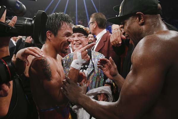 Floyd Mayweather vs Manny Pacequio