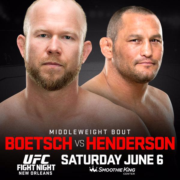 UFC Fight Night 68 Boetsch vs Henderson