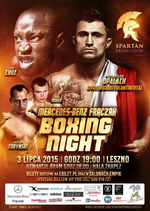 Mercedes-Benz Frączak Boxing Night w Lesznie