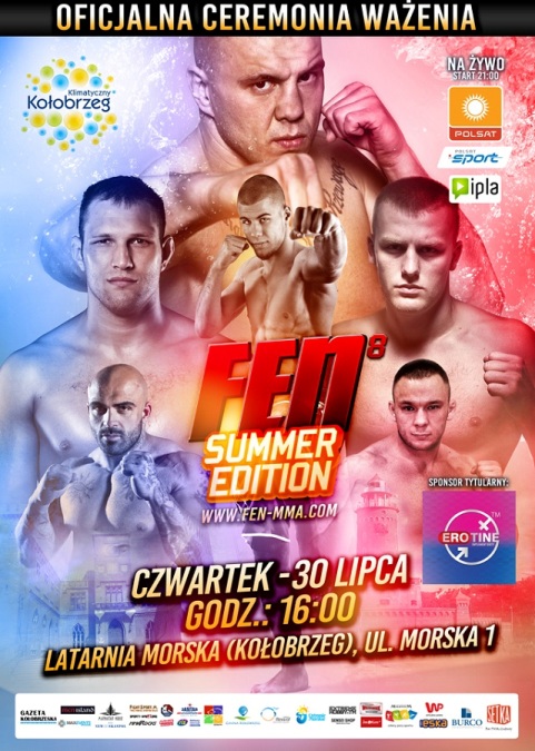 FEN 8 ważenie zawodników 