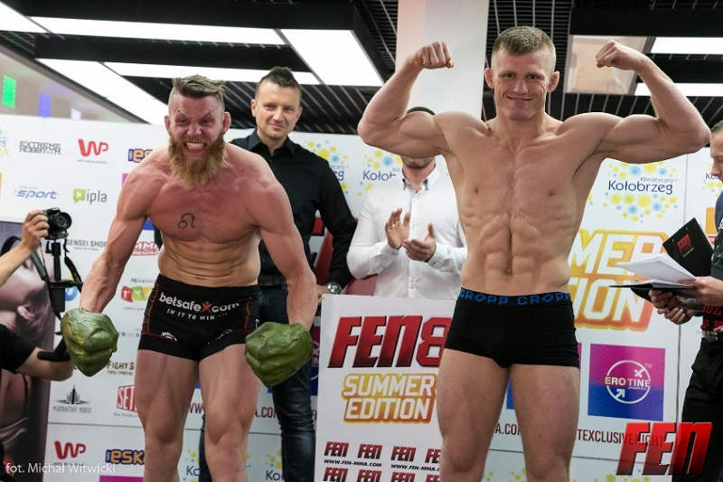 FEN 8 ważenie zawodników