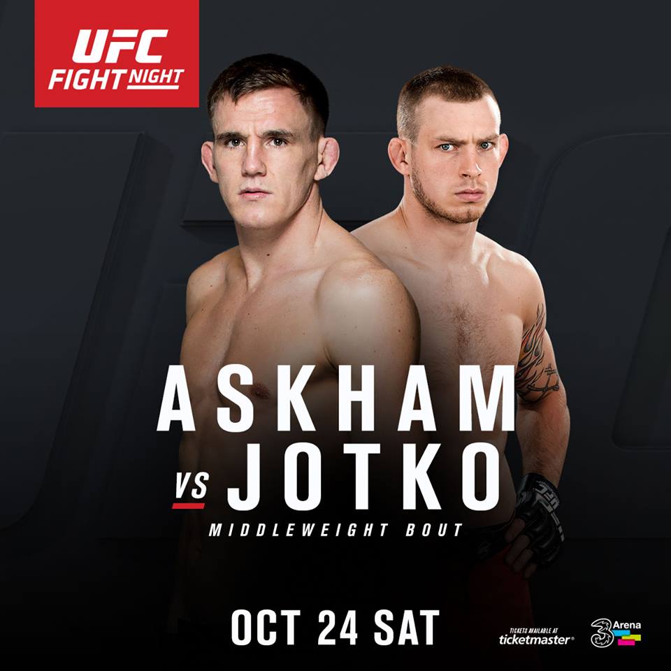 UFC Fight Night 77 Jotko vs Askham