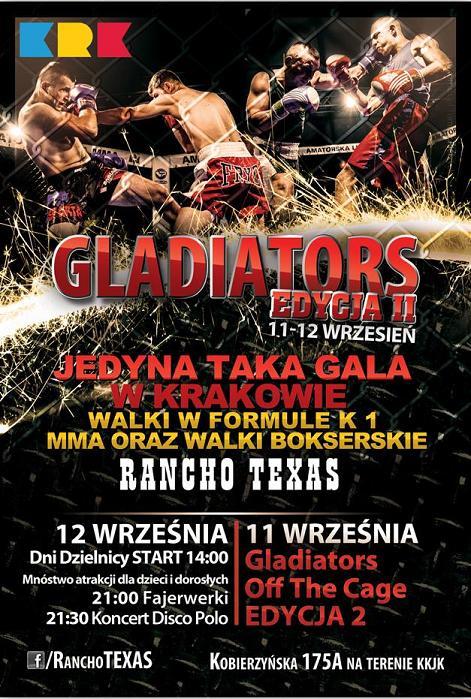 Gladiators of the Cage II poster