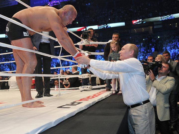 Władymir Putin Fiodor Emelianenko