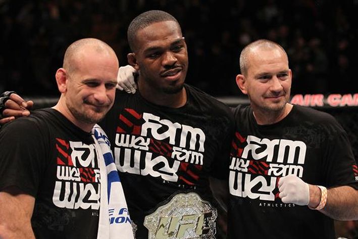 Greg Jackson Jon Jones Mike Winklejohn