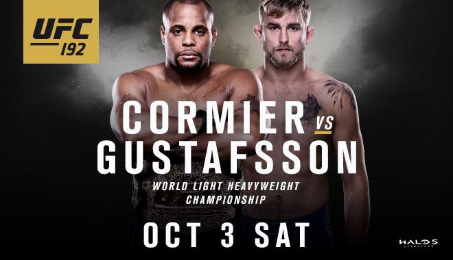 UFC 192 poster