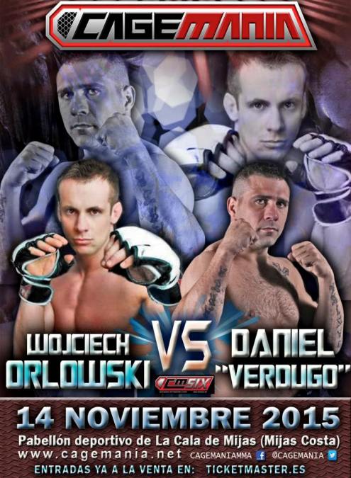 Cage Mania 6 Orlowski vs Verdugo