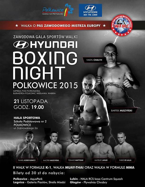 Hyundai Boxing Night Polkowice