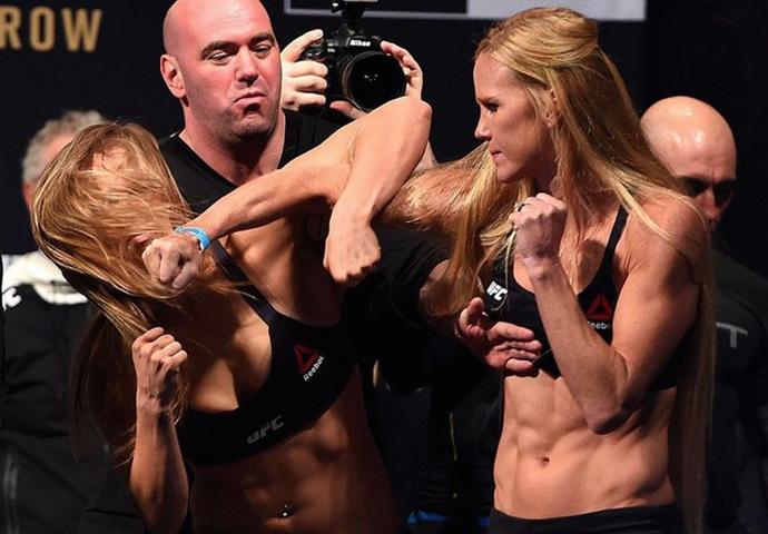 Rousey vs Holm