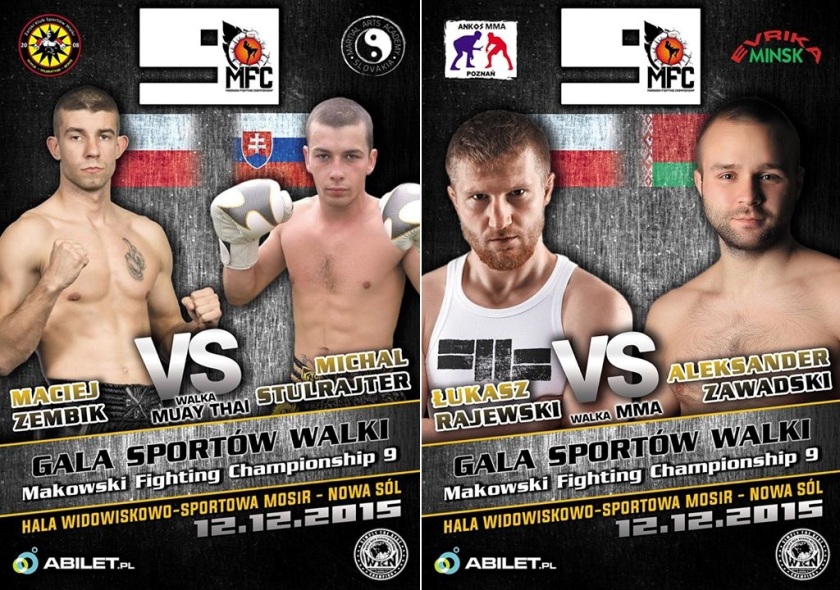 MFC 9 Zembik vs Stulrajter i Rajewski vs Zawadski