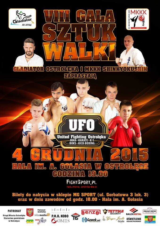 VIII Gala Sztuk Walki w Ostrołęce