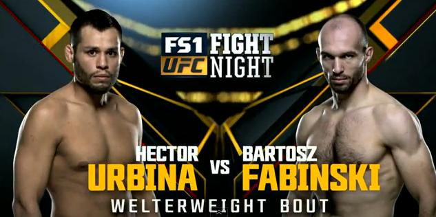 UFC Fight Night 78 Urbina vs Fabiński