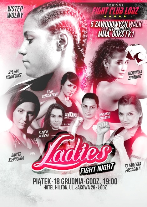 Ladies Fight Night w Hotelu Hilton Łódź