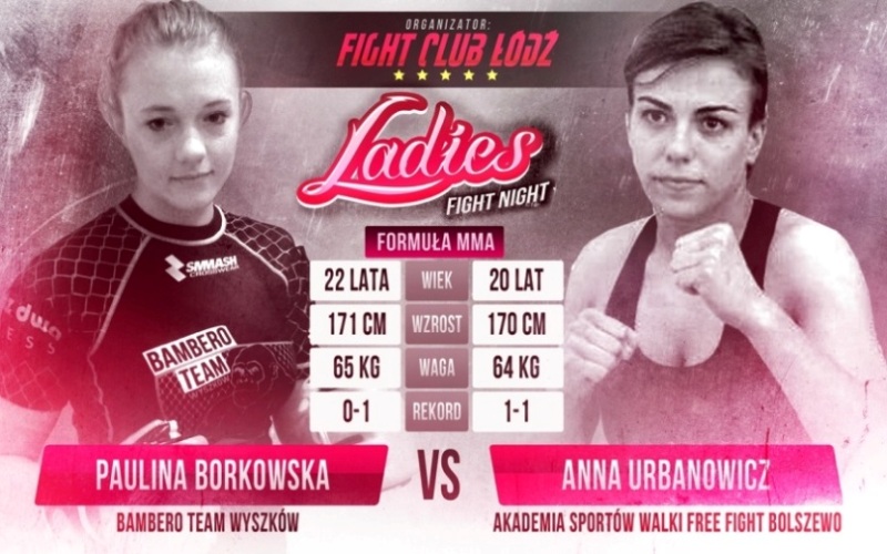 Ladies Fight Night Borkowska vs Urbanowicz