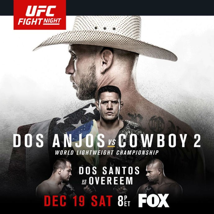 UFC on FOX 17 poster