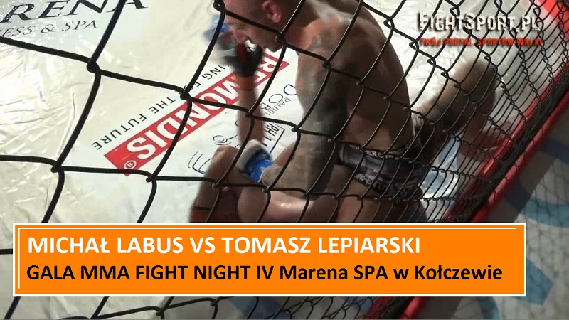 Michał Labus vs Tomasz Lepiarski na MMA Fight Night IV
