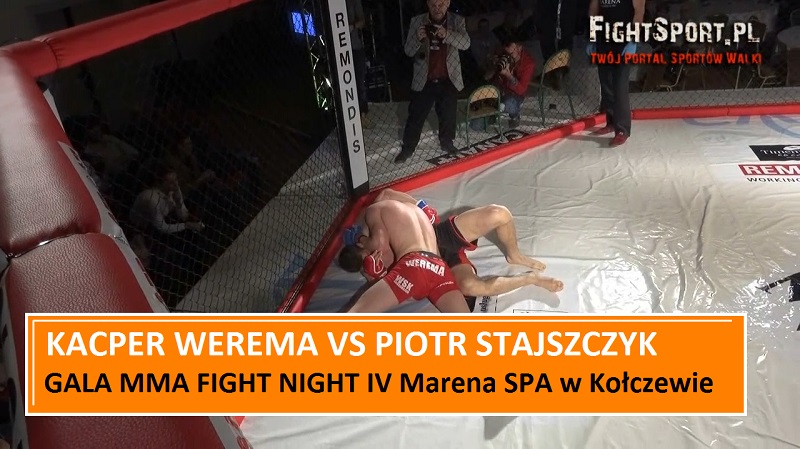 Kacper Werema vs Piotr Stajszczyk na MMA Fight Night IV