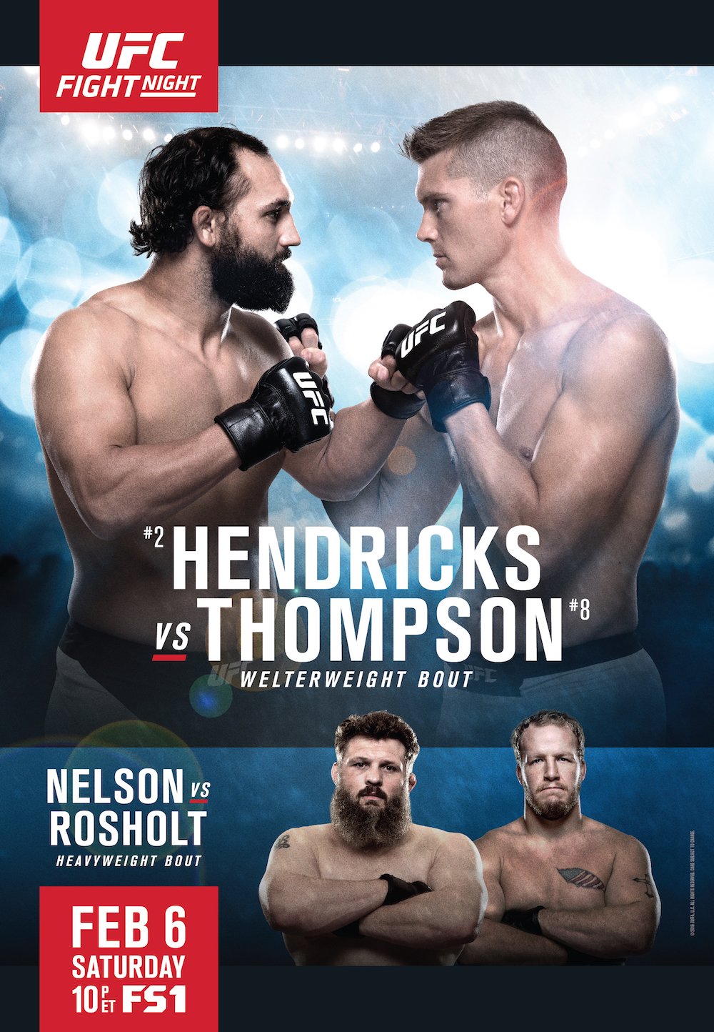 UFC Fight Night 82 Hendricks vs Thompson