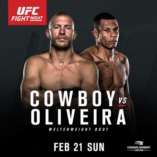 UFC Fight Night 83 Cowboy vs Oliveira