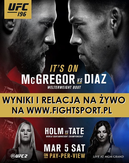 UFC 196 wyniki