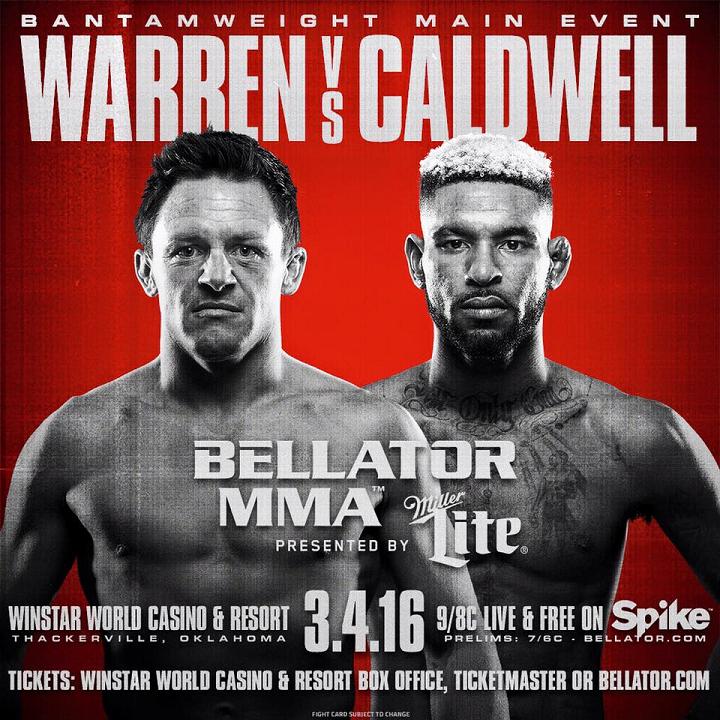 Bellator 151 poster