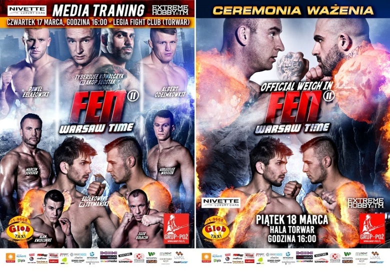 Media Trening i Ważenie Zawodników FEN 11