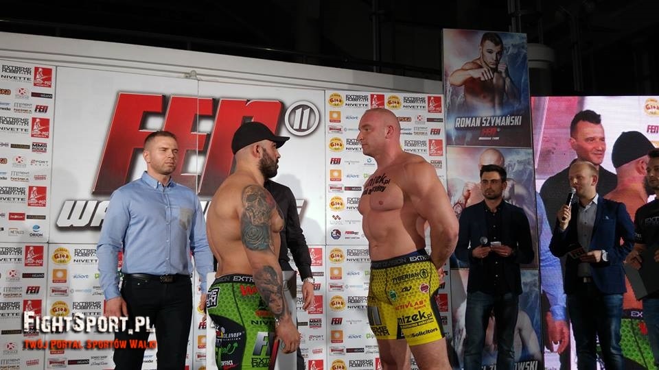 FEN 11 ważenie zawodników