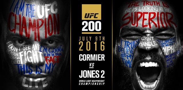 UFC 200 Jones vs Cormier