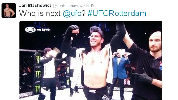 Krylov, Błachowicz, UFC, Twitter