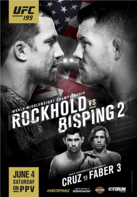 UFC 199 Rockhold vs Weidman