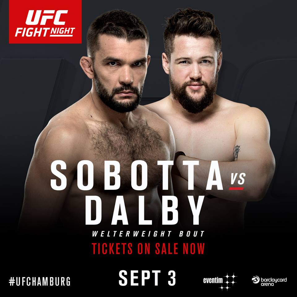UFC Hamburg Sobotta vs Dalby
