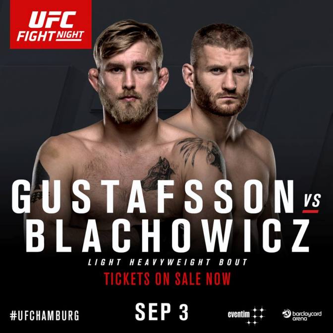 UFC Fight Night Hamburg Jan Błachowicz vs Alexander Gustafsson