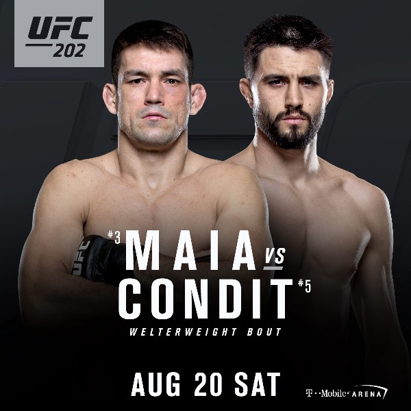 UFC 202 Maia vs Condit