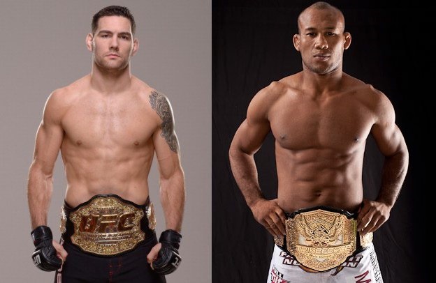 Chris Weidman i Ronaldo Souza
