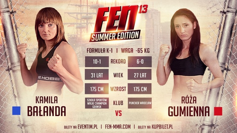 FEN 13 Róża Gumienna vs Kamila Bałanda