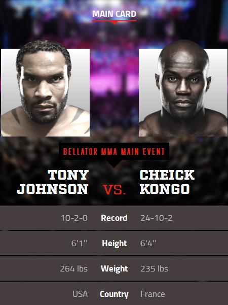 Kongo vs Johnson