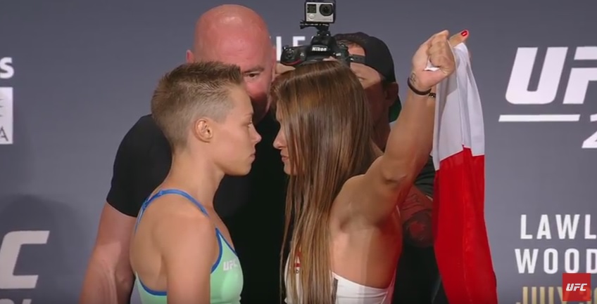 Karolina Kowalkiewicz vs Rose Namajunas