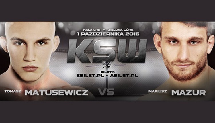 KSW 36 Matusewicz vs Mazur