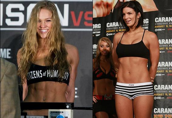 Rousey vs Carano