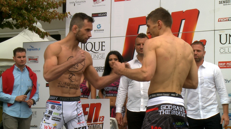 (fot. Paweł Najmowicz / FEN) FEN 13 Hallmann vs Łebkowski