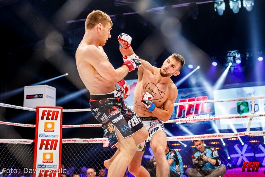 (fot. Dawid Szulc / FEN Federation) Kamil Łebkowski na FEN 13